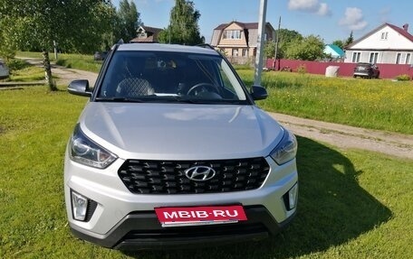 Hyundai Creta I рестайлинг, 2021 год, 2 300 000 рублей, 2 фотография