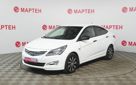 Hyundai Solaris II рестайлинг, 2015 год, 1 000 000 рублей, 1 фотография