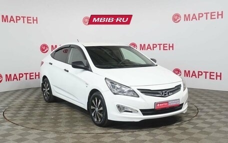 Hyundai Solaris II рестайлинг, 2015 год, 1 000 000 рублей, 3 фотография