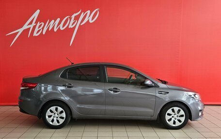 KIA Rio III рестайлинг, 2016 год, 1 095 000 рублей, 6 фотография