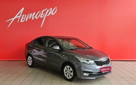 KIA Rio III рестайлинг, 2016 год, 1 095 000 рублей, 7 фотография