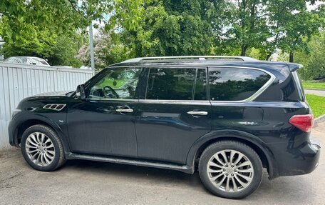 Infiniti QX80 I рестайлинг, 2017 год, 3 850 000 рублей, 16 фотография