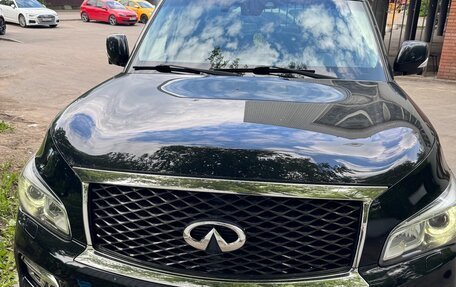 Infiniti QX80 I рестайлинг, 2017 год, 3 850 000 рублей, 15 фотография