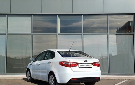 KIA Rio III рестайлинг, 2013 год, 599 000 рублей, 5 фотография