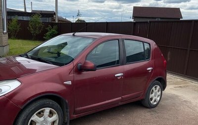 Renault Sandero I, 2010 год, 325 000 рублей, 1 фотография