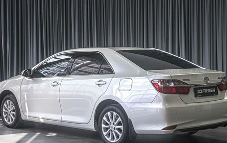 Toyota Camry, 2015 год, 1 949 000 рублей, 2 фотография