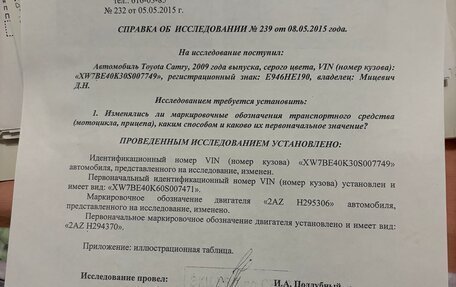 Toyota Camry, 2009 год, 1 100 000 рублей, 21 фотография