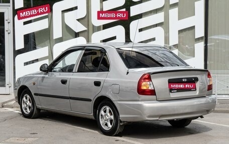 Hyundai Accent II, 2007 год, 499 000 рублей, 2 фотография