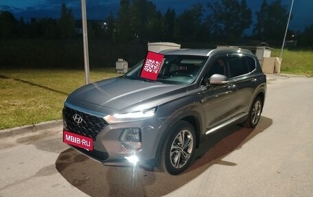 Hyundai Santa Fe IV, 2019 год, 3 450 000 рублей, 2 фотография