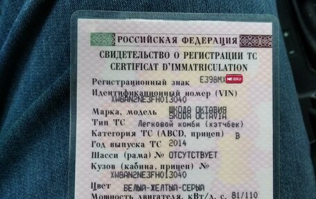Skoda Octavia, 2014 год, 900 000 рублей, 1 фотография