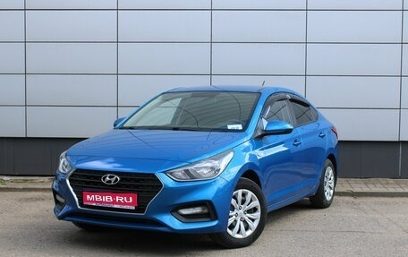 Hyundai Solaris II рестайлинг, 2017 год, 1 145 000 рублей, 1 фотография