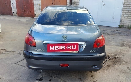 Peugeot 206, 2007 год, 280 000 рублей, 5 фотография