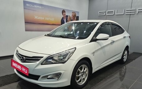 Hyundai Solaris II рестайлинг, 2015 год, 850 000 рублей, 3 фотография