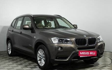 BMW X3, 2014 год, 2 059 700 рублей, 3 фотография