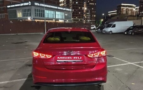 Hyundai Elantra VI рестайлинг, 2017 год, 1 500 000 рублей, 2 фотография