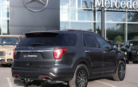 Ford Explorer VI, 2018 год, 3 377 000 рублей, 5 фотография
