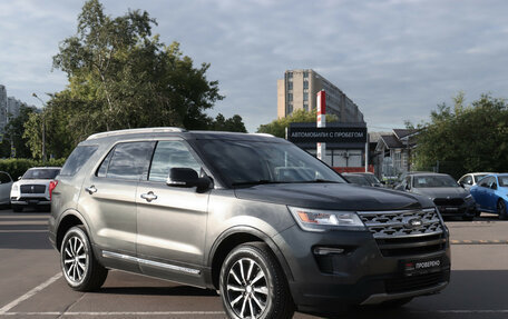 Ford Explorer VI, 2018 год, 3 377 000 рублей, 3 фотография