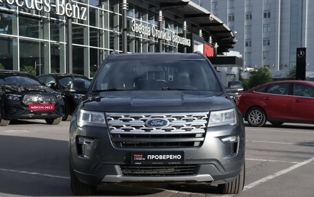 Ford Explorer VI, 2018 год, 3 377 000 рублей, 2 фотография