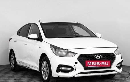 Hyundai Solaris II рестайлинг, 2018 год, 699 000 рублей, 3 фотография