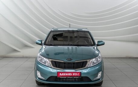 KIA Rio III рестайлинг, 2012 год, 858 000 рублей, 2 фотография