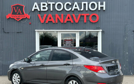 Hyundai Solaris II рестайлинг, 2011 год, 590 000 рублей, 6 фотография