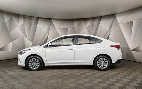 Hyundai Solaris II рестайлинг, 2021 год, 1 570 000 рублей, 3 фотография
