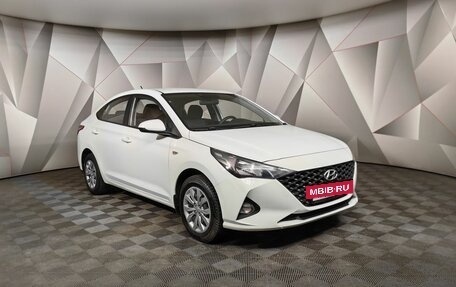 Hyundai Solaris II рестайлинг, 2021 год, 1 570 000 рублей, 19 фотография