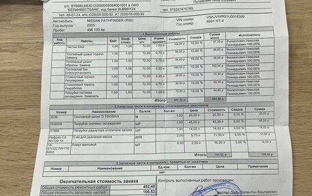 Nissan Pathfinder, 2005 год, 580 000 рублей, 23 фотография