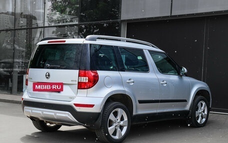 Skoda Yeti I рестайлинг, 2015 год, 1 730 000 рублей, 5 фотография