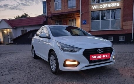 Hyundai Solaris II рестайлинг, 2017 год, 589 000 рублей, 5 фотография