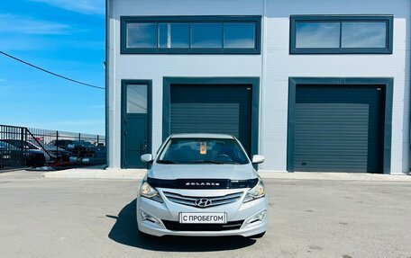 Hyundai Solaris II рестайлинг, 2014 год, 909 000 рублей, 9 фотография