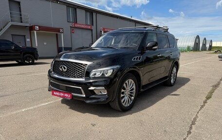 Infiniti QX80 I рестайлинг, 2017 год, 3 500 000 рублей, 1 фотография