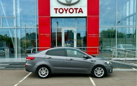 KIA Rio III рестайлинг, 2016 год, 998 000 рублей, 4 фотография