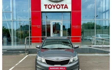 KIA Rio III рестайлинг, 2016 год, 998 000 рублей, 2 фотография