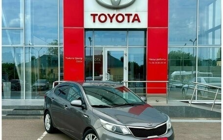 KIA Rio III рестайлинг, 2016 год, 998 000 рублей, 3 фотография