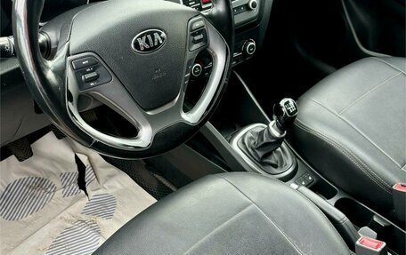 KIA Rio III рестайлинг, 2016 год, 998 000 рублей, 16 фотография