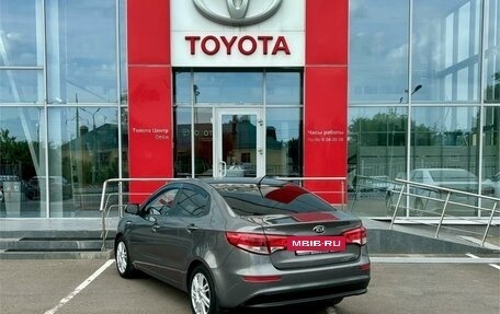 KIA Rio III рестайлинг, 2016 год, 998 000 рублей, 6 фотография