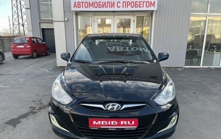 Hyundai Solaris II рестайлинг, 2011 год, 744 000 рублей, 3 фотография