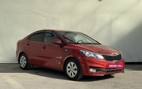 KIA Rio III рестайлинг, 2015 год, 840 000 рублей, 2 фотография