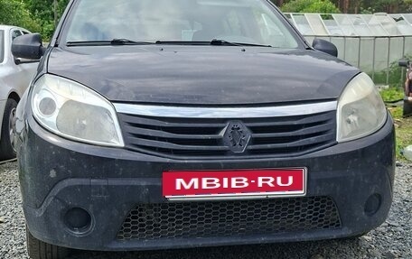 Renault Sandero I, 2010 год, 360 000 рублей, 1 фотография