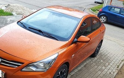 Hyundai Solaris II рестайлинг, 2015 год, 850 000 рублей, 1 фотография