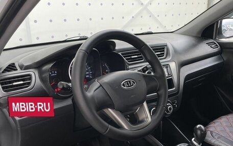 KIA Rio III рестайлинг, 2012 год, 895 000 рублей, 15 фотография