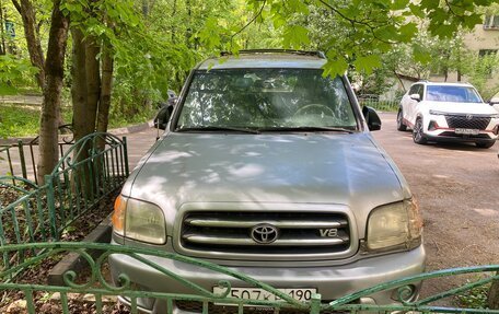 Toyota Sequoia II рестайлинг, 2002 год, 1 050 000 рублей, 1 фотография