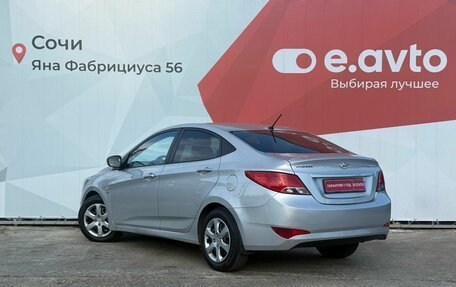 Hyundai Solaris II рестайлинг, 2014 год, 1 050 000 рублей, 4 фотография