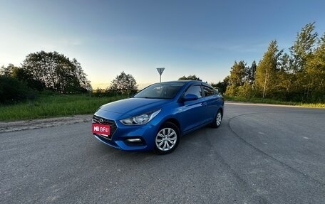 Hyundai Solaris II рестайлинг, 2018 год, 1 390 000 рублей, 1 фотография