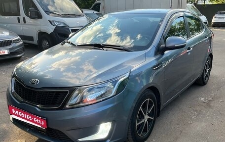 KIA Rio III рестайлинг, 2012 год, 850 000 рублей, 34 фотография