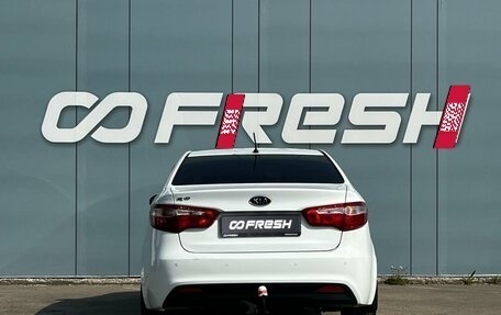 KIA Rio III рестайлинг, 2012 год, 869 000 рублей, 4 фотография