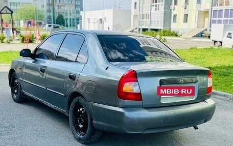 Hyundai Accent II, 2001 год, 165 000 рублей, 4 фотография