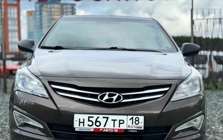 Hyundai Solaris II рестайлинг, 2015 год, 990 000 рублей, 4 фотография