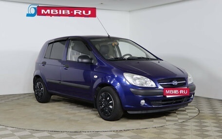 Hyundai Getz I рестайлинг, 2007 год, 379 990 рублей, 3 фотография